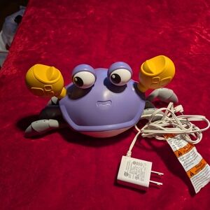 Purple and Yellow Crab Toy